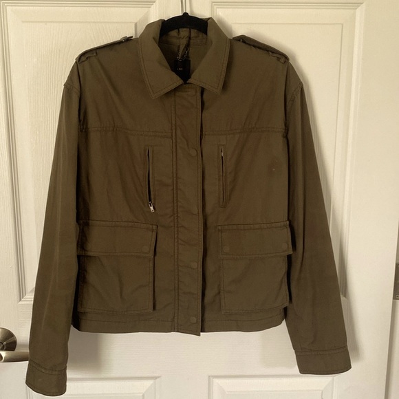 Banana Republic Jackets & Blazers - Banana republic, army, green, camo jacket, size medium